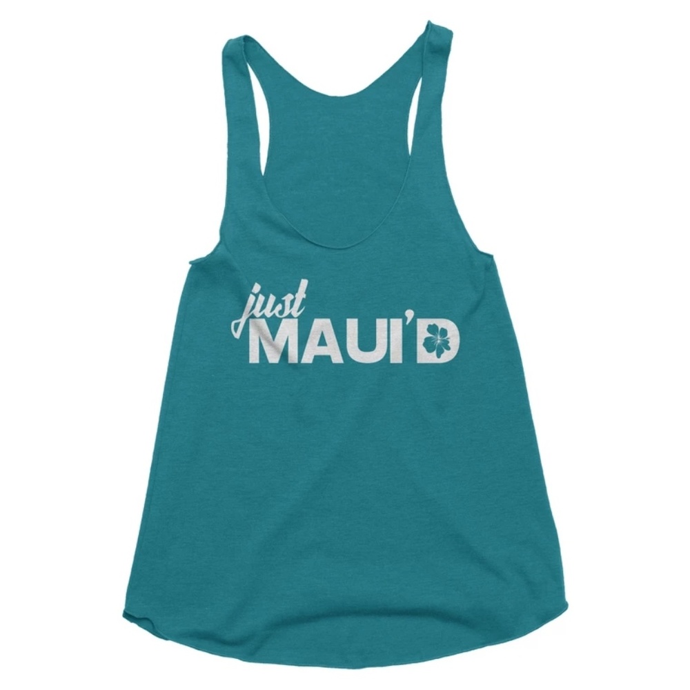 Teal Just Maui'd Tank